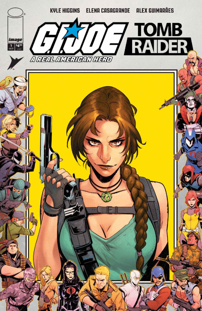 G.I. JOE A Real American Hero Tomb Raider #1 Cover F (1 in 100 Foil Incentive, $5.99) by Lorenzo Tammetta & Mike Spicer