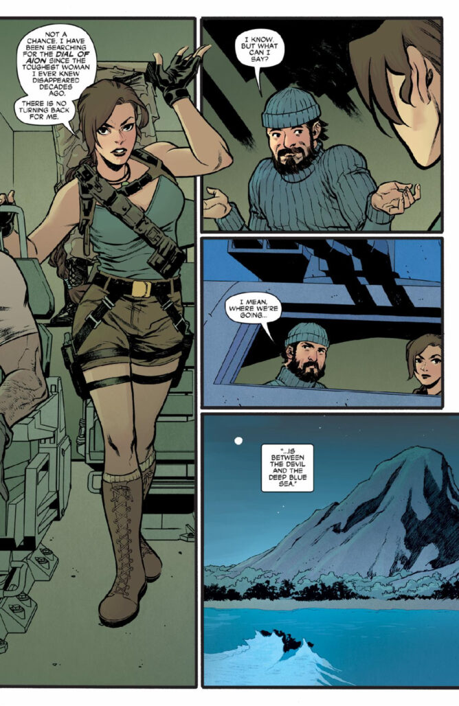 G.I. Joe: A Real American Hero/Tomb Raider #1 preview page 2