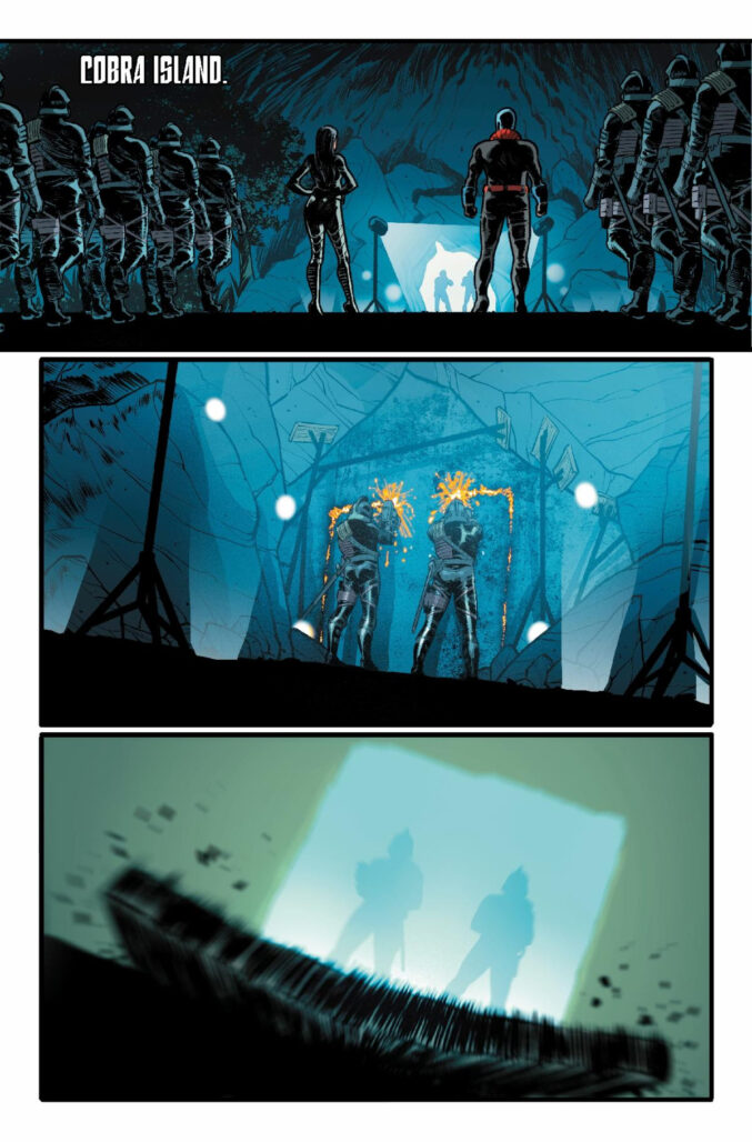 G.I. Joe: A Real American Hero/Tomb Raider #1 preview page 3