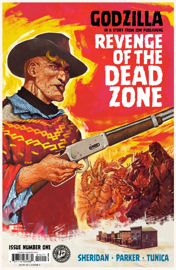 Cover C (movie homage variant) by Elizabeth Beals