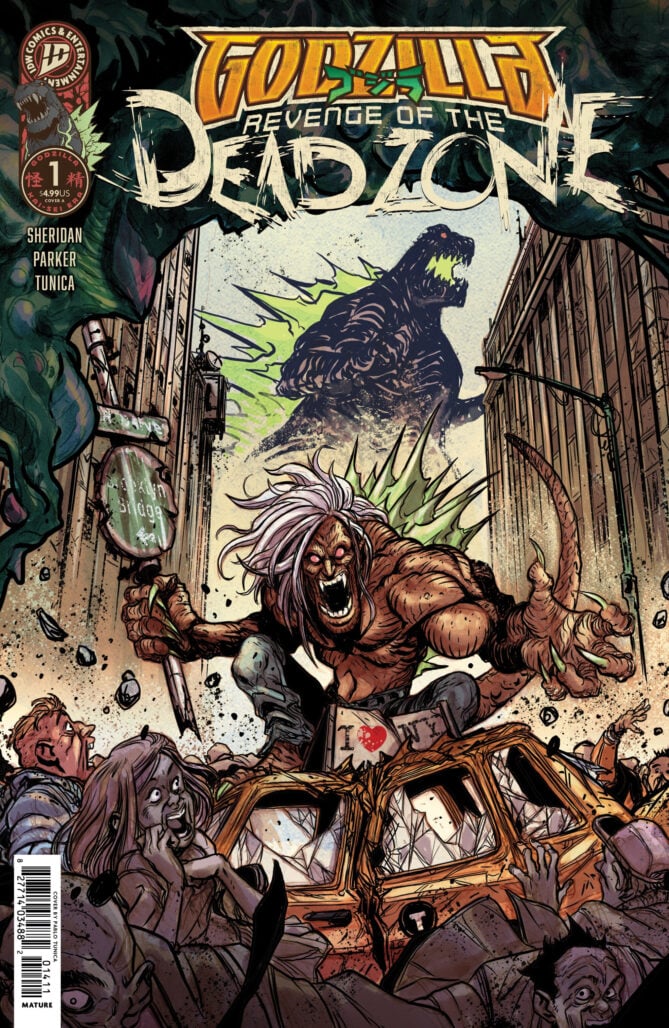 Godzilla: Revenge of the Deadzone #1 cover A, by Pablo Tunica