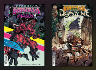 SDCC ’26: IDW reveals Kai-Sei Era GODZILLA sequels Godzilla Revenge of the Deadzone Starship Godzilla Invasion X featured