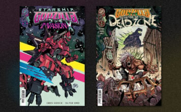 SDCC ’26: IDW reveals Kai-Sei Era GODZILLA sequels Godzilla Revenge of the Deadzone Starship Godzilla Invasion X featured