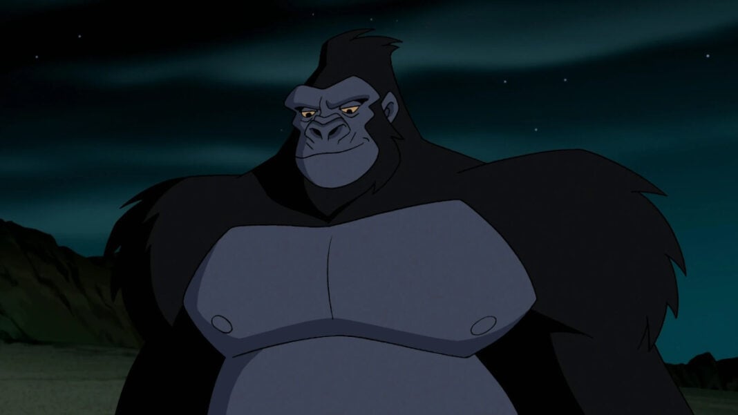 Gorilla Grodd Justice League cartoon Gorilla Grodd on the Justice League cartoon