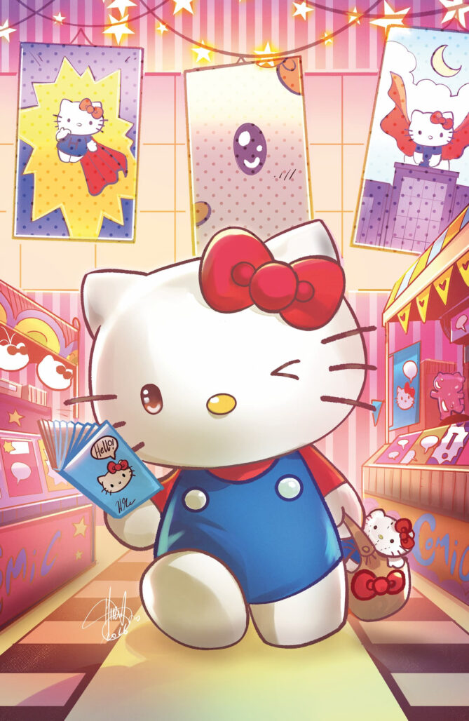 Hello Kitty and Friends: Hello World! #1 variant by Mirka Andolfo