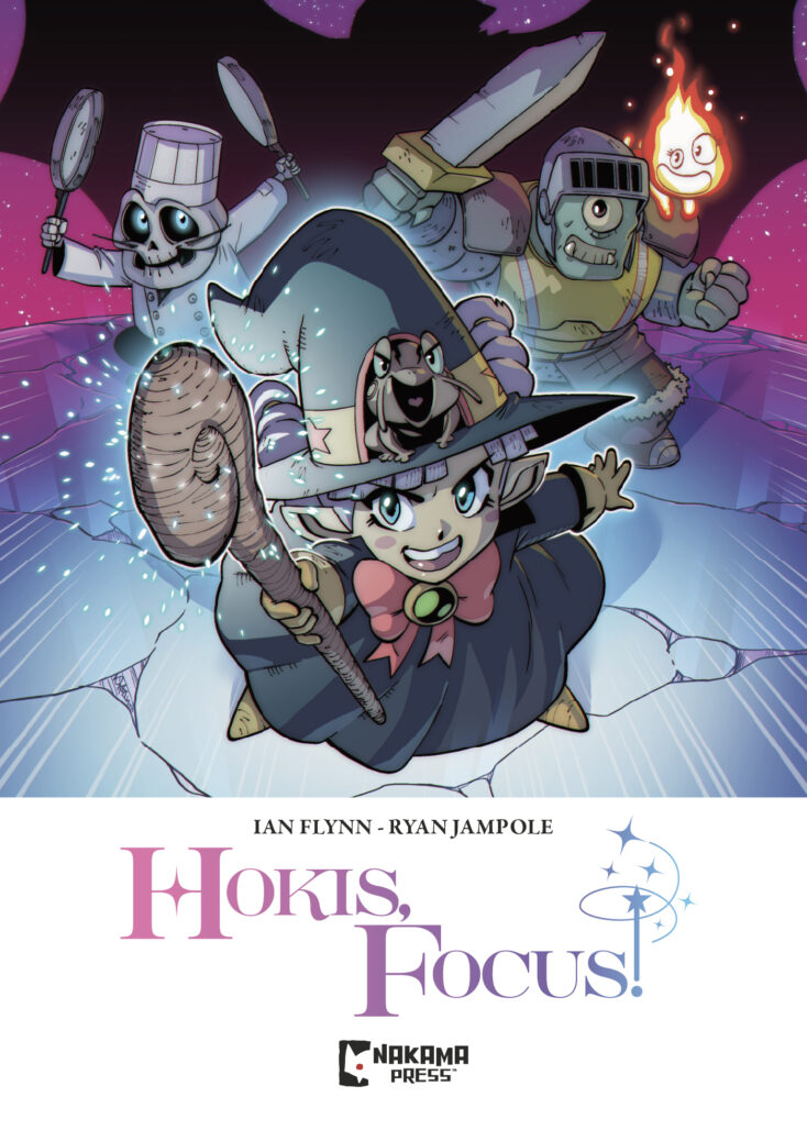 Hokis, Focus! cover art by Ryan Jampole