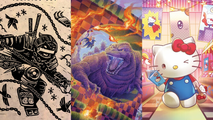 IDW announces TMNT Godzilla Hello Kitty and more SDCC exclusives