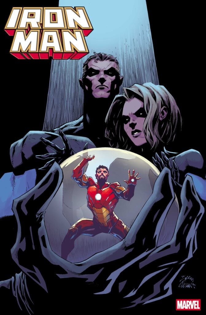 Iron Man #11 cover art by Ryan Stegman