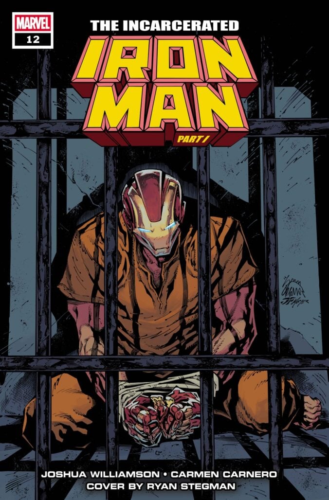 Iron Man #12 cover art by Ryan Stegman