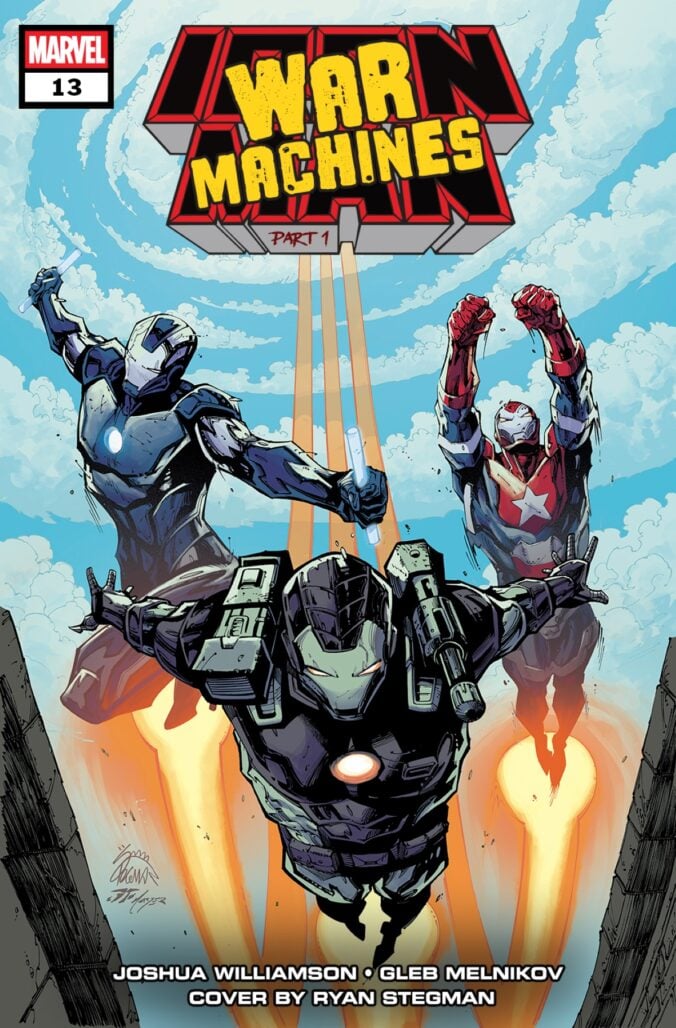 Iron Man #13 cover art by Ryan Stegman
