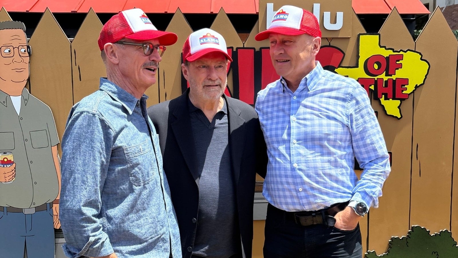 King of the Hill Cast at Hulu Animayhem activation at SDCC 2026