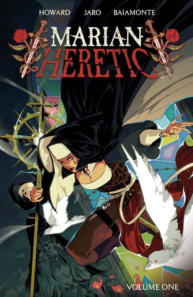 Marian Heretic, Vol 1 cover by Joe Jaro