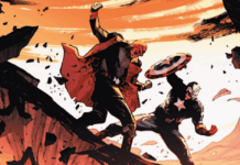 The Marvel Rundown: CAPTAIN AMERICA #13 goes to Hell (literally) Red Skull fights Captain America in Hell on the cover of Captain America #13