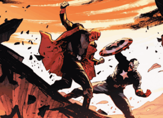 The Marvel Rundown: CAPTAIN AMERICA #13 goes to Hell (literally) Red Skull fights Captain America in Hell on the cover of Captain America #13