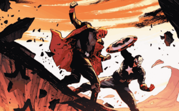 The Marvel Rundown: CAPTAIN AMERICA #13 goes to Hell (literally) Red Skull fights Captain America in Hell on the cover of Captain America #13