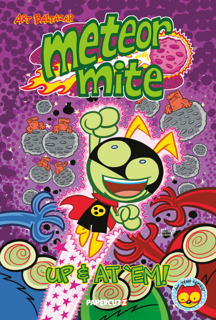 Meteor Mite: Up & At 'Em! cover by Art Baltazar