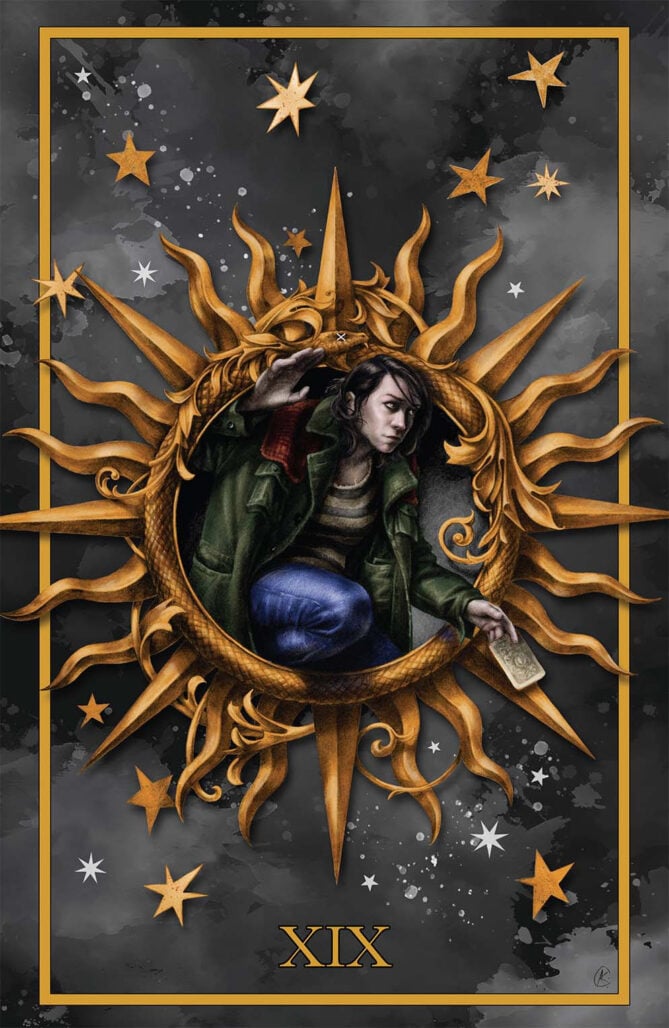 Minor Arcana #16 cover by Andrew K. Currey