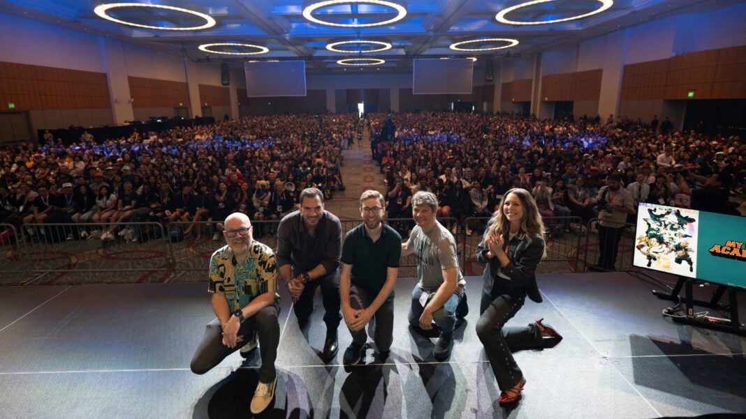 My Hero Academia panel at SDCC 2026 (photo courtesy of Crunchyroll)