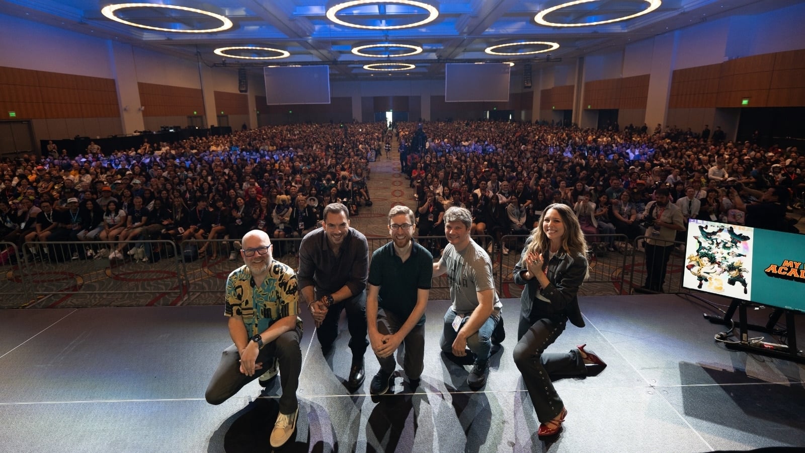 My Hero Academia panel at SDCC 2026 (photo courtesy of Crunchyroll)