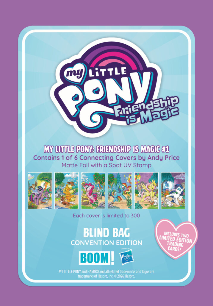 My Little Pony: Friendship is Magic #1 Connecting Covers Blind Bags