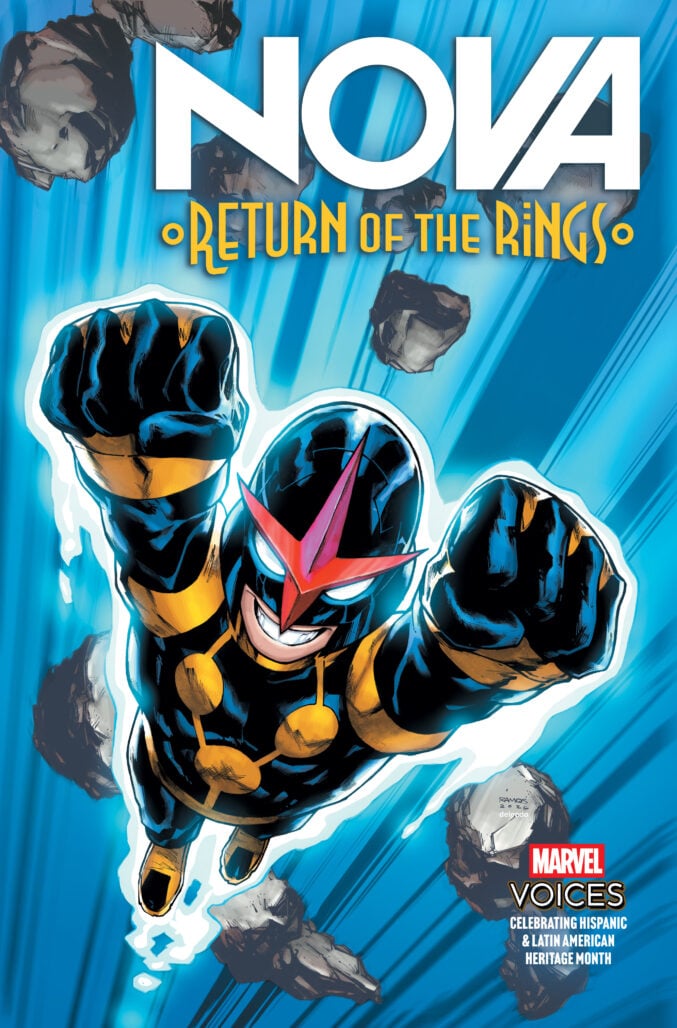 Nova: Return of the Rings #1 cover by Humberto Ramos