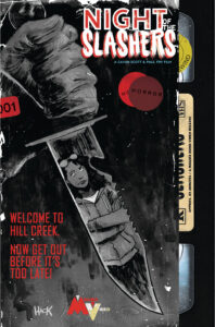 Night of the Slashers #1 Robert Hack cover by Cavan Scott & Paul Fry