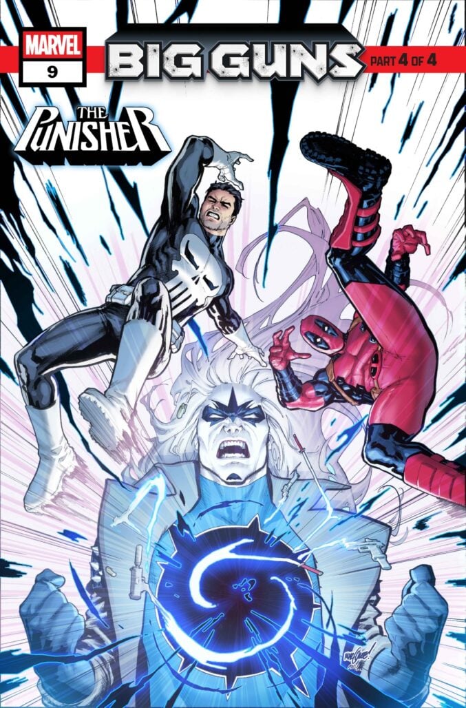Punisher #9 cover art by David Marquez