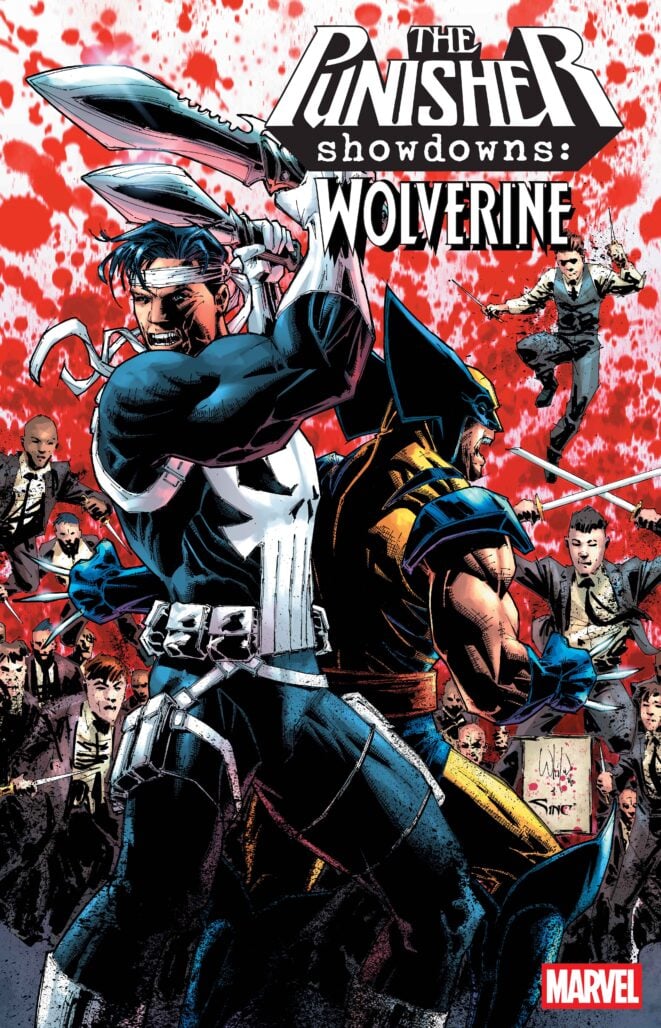 Punisher Showdowns: Wolverine cover by Whilce Portacio