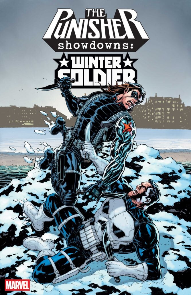 Punisher Showdowns: Winter Soldier cover by Ian Churchill