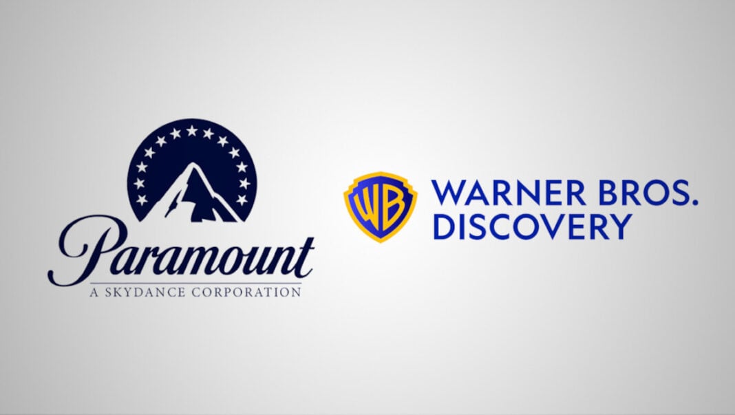 Paramount Warner Bros logos Paramount Warner Bros logos