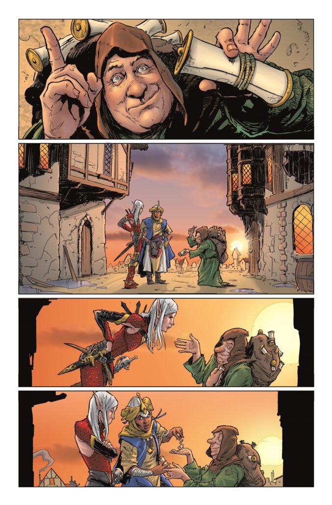 Pathfinder Vampirella Blade of Darkness #1 preview page 2