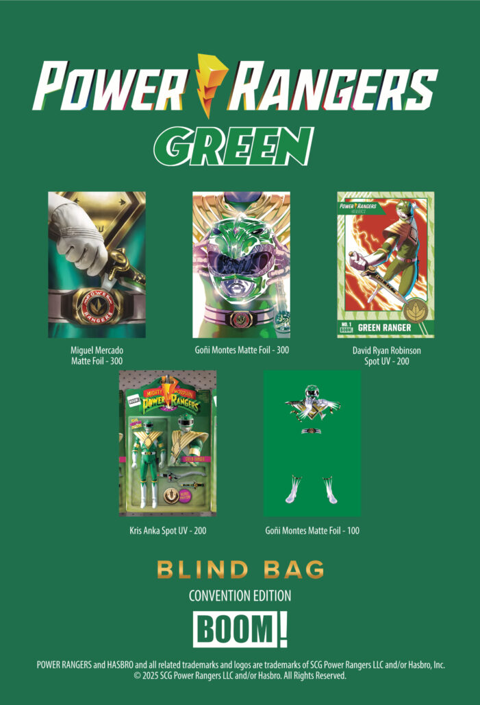 Power Rangers: Green #1 Blind Bag