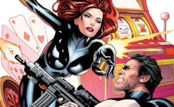 Frank Castle to battle the universe in PUNISHER SHOWDOWNS Punisher Showdowns Black Widow #1 featured