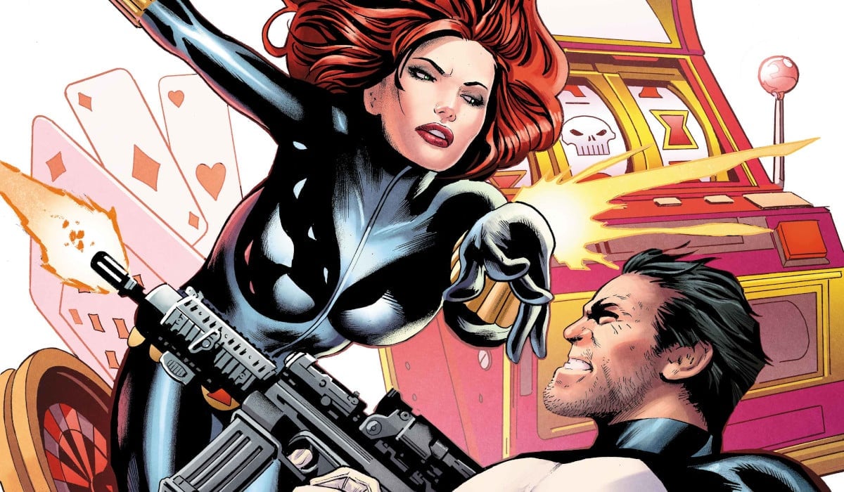 Punisher Showdowns Black Widow #1 featured Punisher Showdowns Black Widow #1 featured