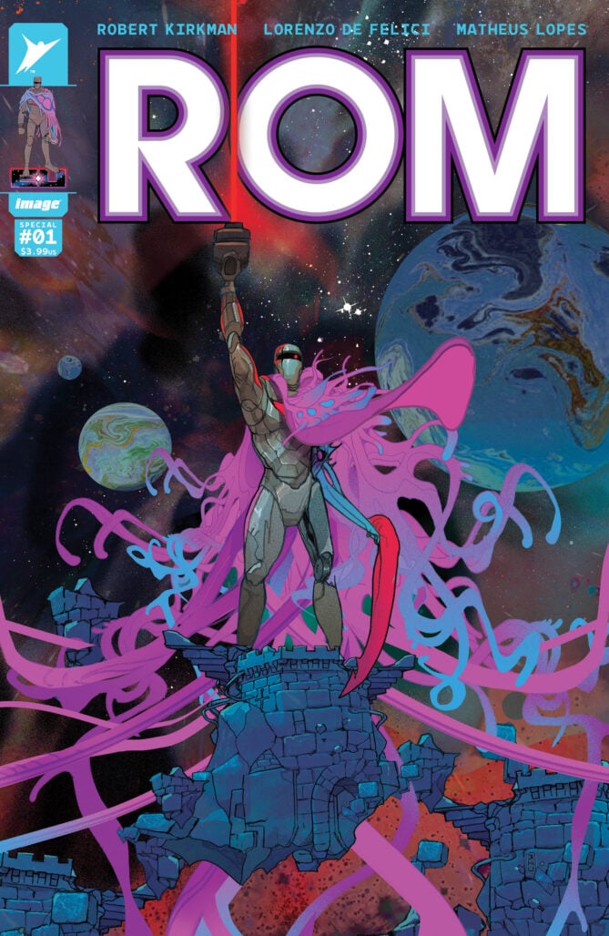 ROM Special #1 Cover B by Christian Ward