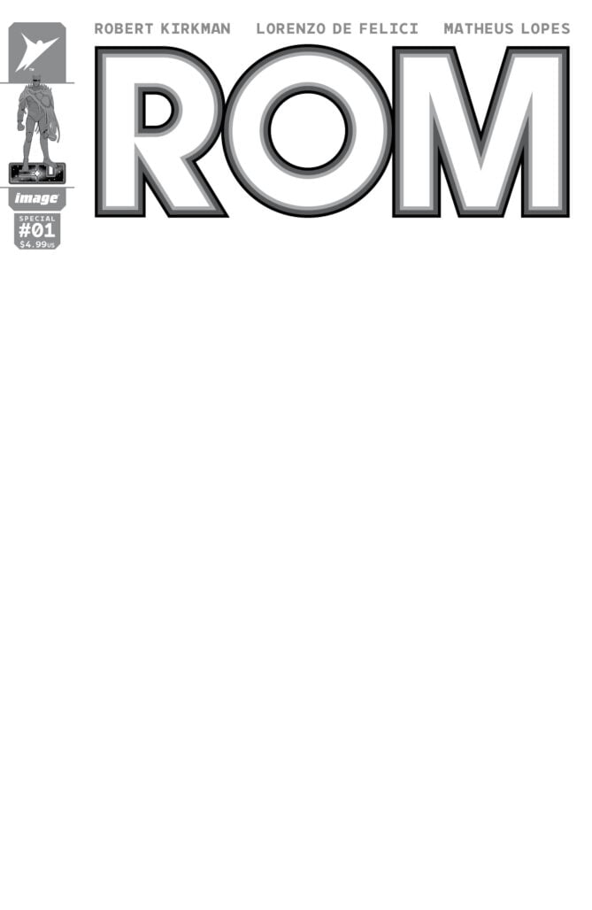 ROM Special #1 Cover E (Blank Sketch Variant)