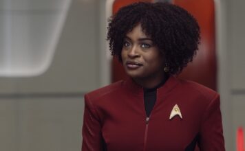 TV Review: STAR TREK: STRANGE NEW WORLDS Season 4 brings the strange Celia Rose Gooding as Nyota Uhura on Star Trek: Strange New Worlds Season 4.