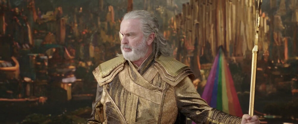 Sam Neill as "Odin" in Thor: Ragnarok (2017)