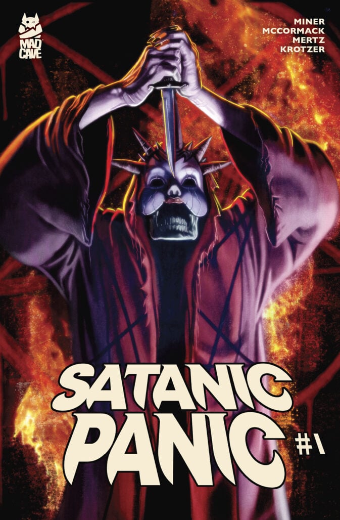 Satanic Panic #1 cover B by Justin Coffee
