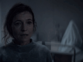 Horror Beat: EVIL DEAD BURN is Gothic Horror at it’s gnarliest A ghostly figure rises behind Tandi Wright's Susan in Evil Dead Burn