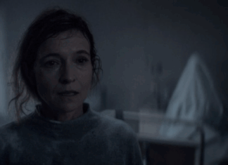 Horror Beat: EVIL DEAD BURN is Gothic Horror at it’s gnarliest A ghostly figure rises behind Tandi Wright's Susan in Evil Dead Burn
