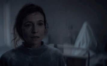 Horror Beat: EVIL DEAD BURN is Gothic Horror at it’s gnarliest A ghostly figure rises behind Tandi Wright's Susan in Evil Dead Burn