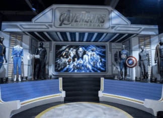SDCC ’26: AVENGERS – DOOMSDAY costumes are on display Avengers: Doomsday costume display at San Diego Comic-Con 2026