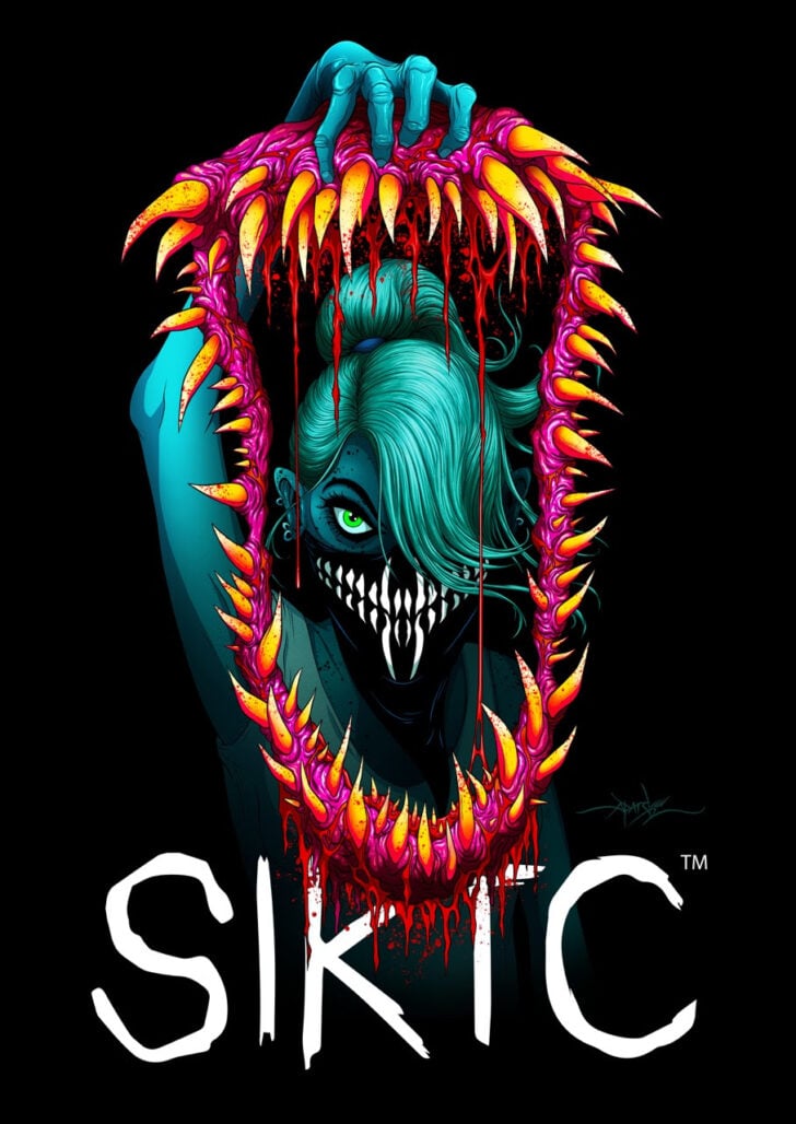 Something Is Killing the Children #49 Alex Pardee silver spot foil & glow SDCC Exclusive