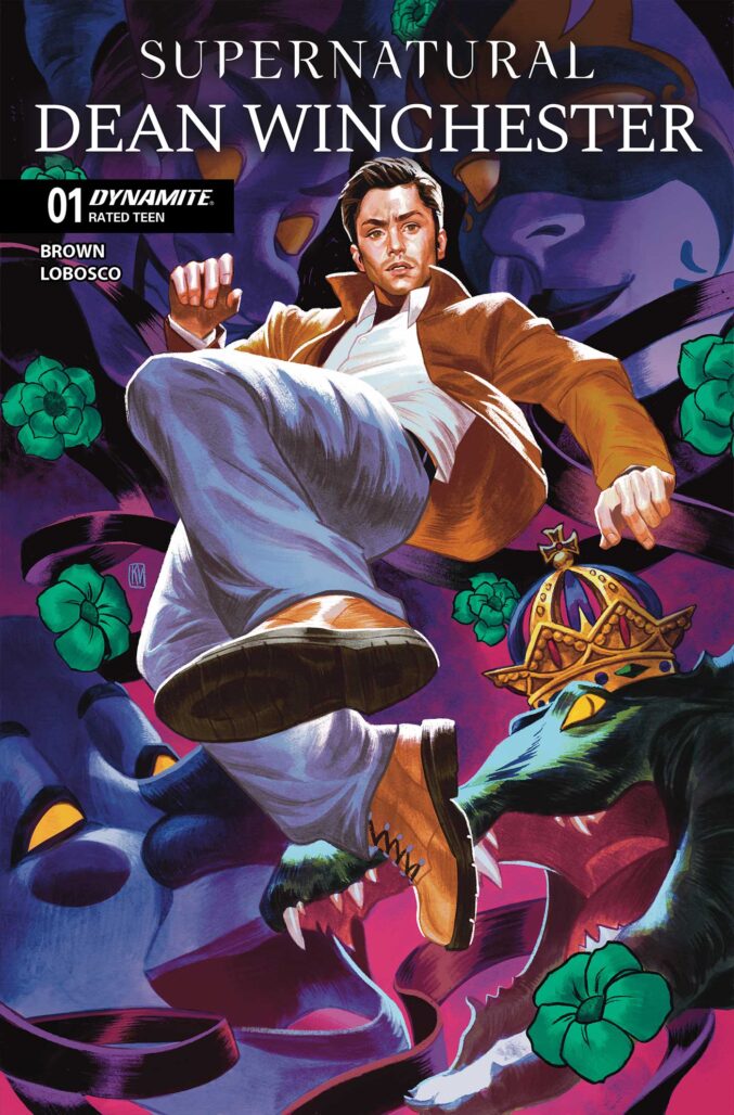 Supernatural: Dean Winchester #1 cover B, by Valeria Burzo
