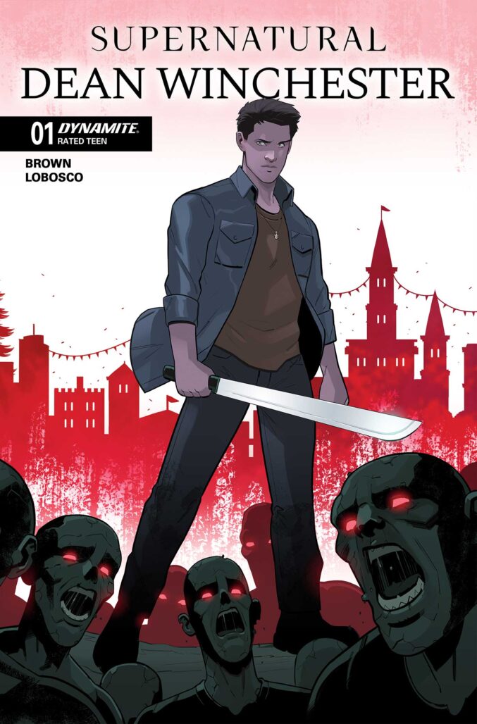 Supernatural: Dean Winchester #1 cover C, by Stephen Byrne