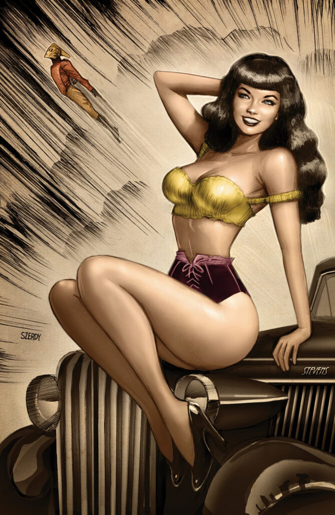 The Rocketeer: Infiltrator! #1 variant by Nathan Szerdy