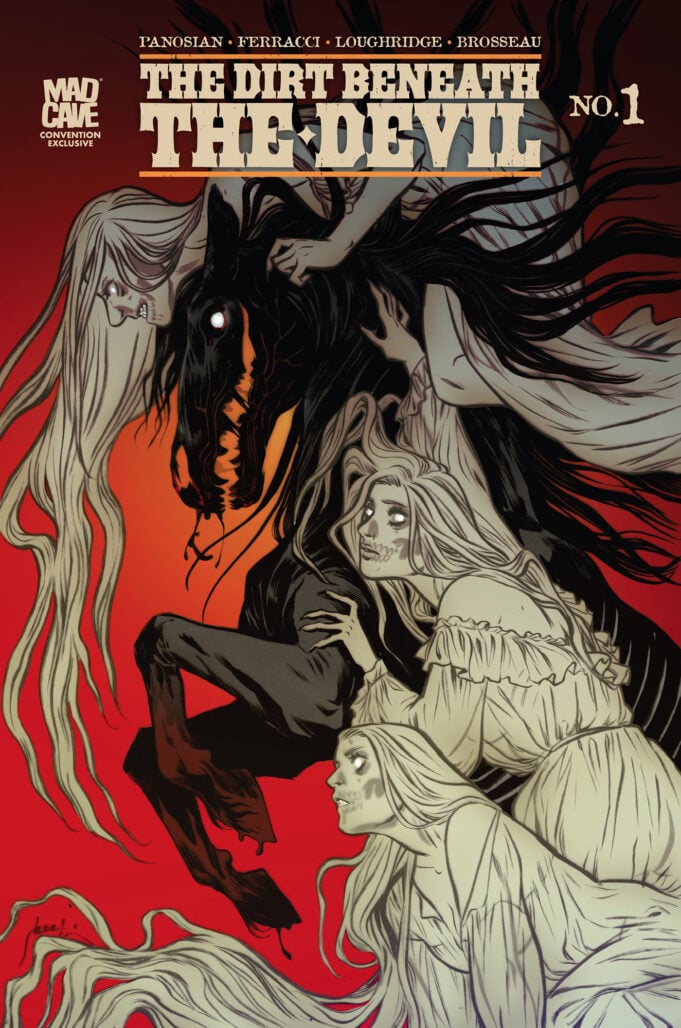 The Dirt Beneath the Devil #1 Becky Cloonan foil treatment variant
