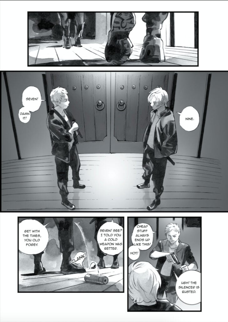 The Zeros Vol 1 preview page 1