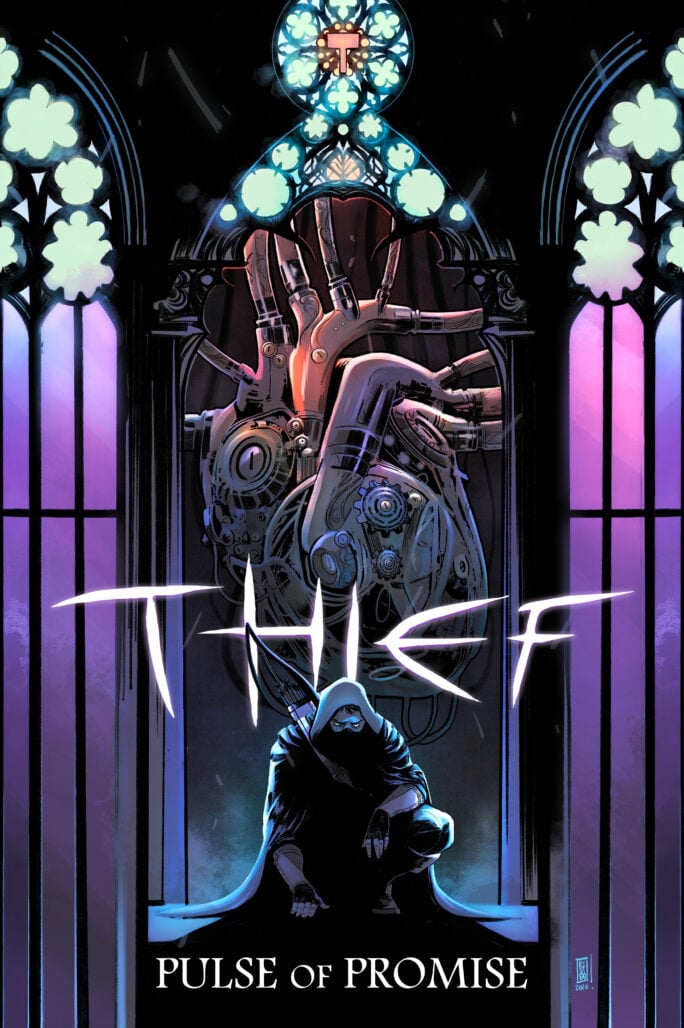 Thief: Pulse of Promise Limited Edition Hardcover cover art by Claudio Mastronardi